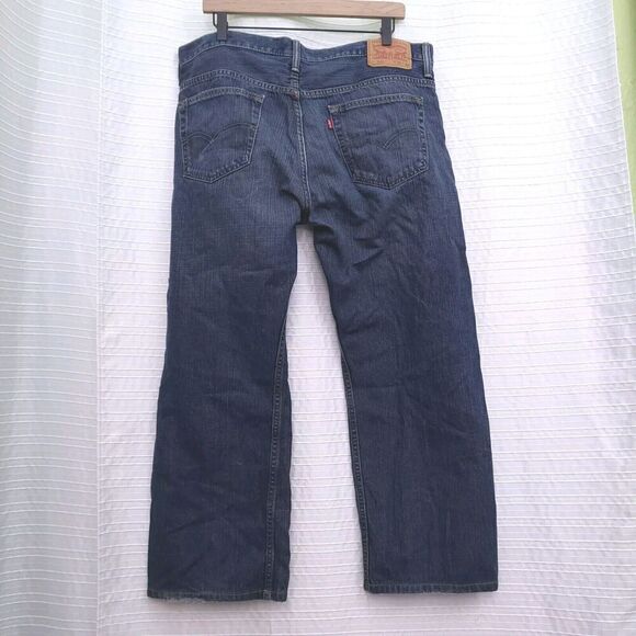Levi's 569 Loose Straight Fit Jeans Med Wash Men's 36x30 (see actual) - Picture 2 of 16